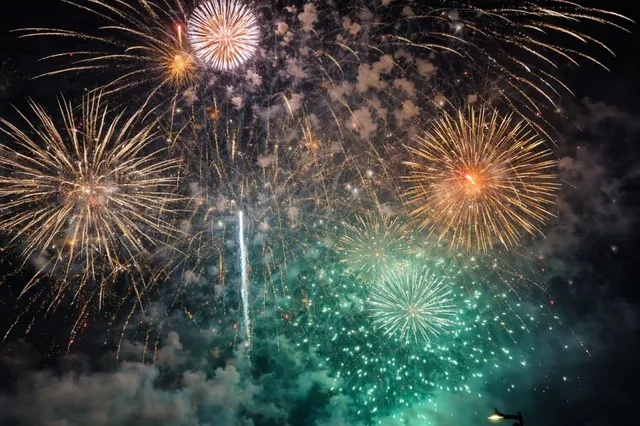 National Day fireworks show — Hadhab Fireworks
