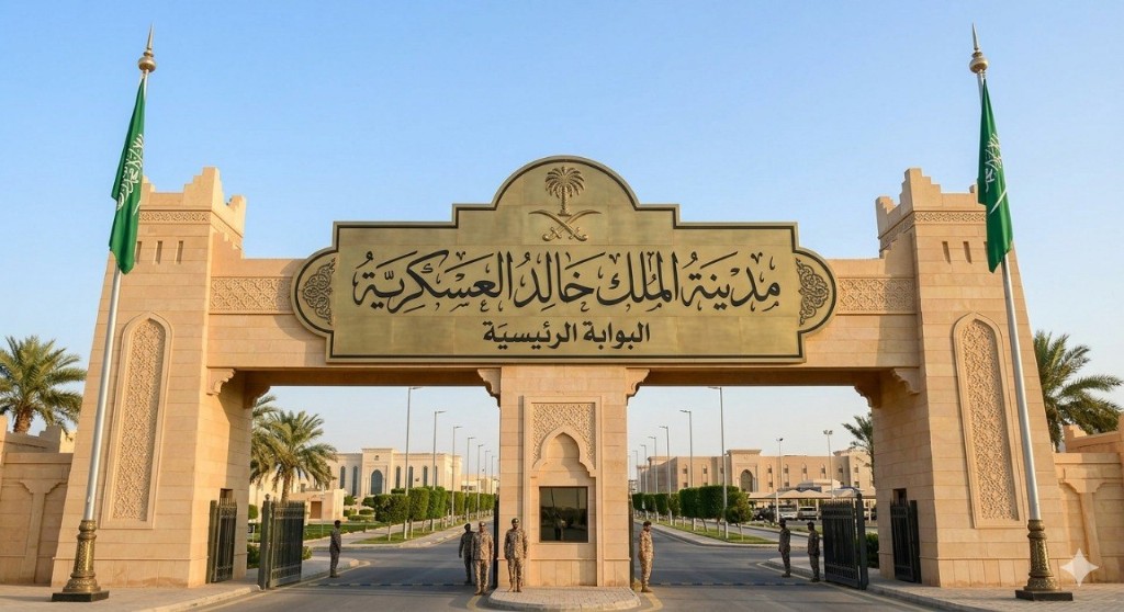 مدينة الملك خالد العسكرية — البوابة الرئيسية، عميل هضاب